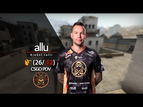 CSGO Pov - ENCE allu (26-12) vs Vitality (de_dust2) - ESL Pro League