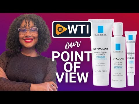 La Roche-Posay Effaclar Clarifying Solution Acne Toner with Salicylic Acid and Glycolic Acid - WTI product video review