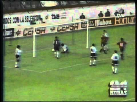 1995 (September 20) Spain 2-Argentina 1 (Friendly)...