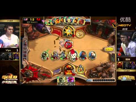 炉石传说中美擂台赛第二天 Vlps VS 朝神 超清