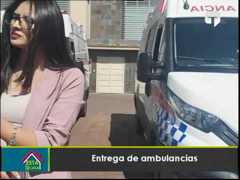 Entregas de ambulancias para la zona 6