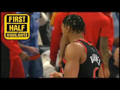 Toronto Raptors vs Oklahoma City Thunder - First Half Highlights | Jan 25, 2026