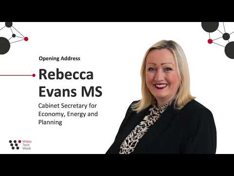 Opening Address with Avril Lewis MBE & Rebecca Evans MS | Wales Tech Week 2025