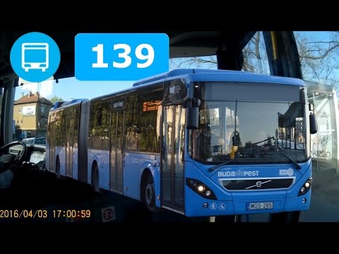 BKV,VB 139-es busz útvonala (Gazdagréti tér - Széll Kálmán tér M)
