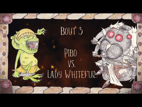 Splatterface, Round 1 Bout 3: Pibo the Gremlin vs. Lady Whitefur