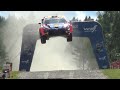 Wrc Rally Finland 2022 Flat Out Big Jumps