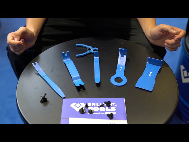 Video Teaser für BRILLIANT TOOLS BT511015 Zierleistenkeile-Polster-Satz | 6-tlg.