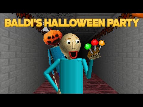 Take All Candies! | Baldi's Halloween Party 2024 [Baldi's Basics Mod]