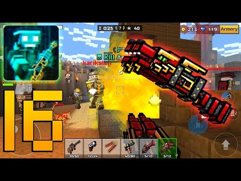 Pixel Gun 3D - Gameplay Walkthrough Part 16 - Double Dragon
