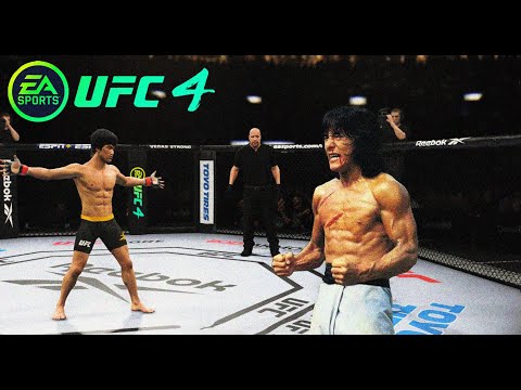 UFC4 Bruce Lee vs Jackie Chan EA Sports UFC 4 - Epic Fight