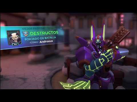 TOP PLAY ANDROXUS LEVEL 50 MODE COMPETITIVE - Paladins