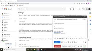 How to create, edit, use and delete template emails in gmail