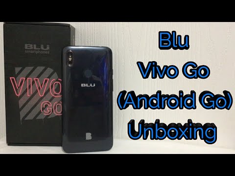 Blu Vivo Go (Android Go Edition) Unboxing & First Impressions