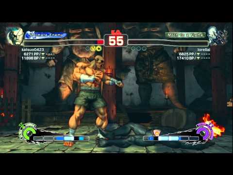 katsuo [Sagat] vs. Poongko [Seth] | SSF4 Classic Ranked Match