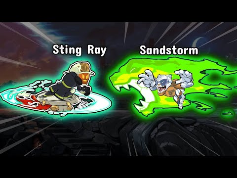 Sandstorm vs Sting Ray ft. Luna, Wubz and More!