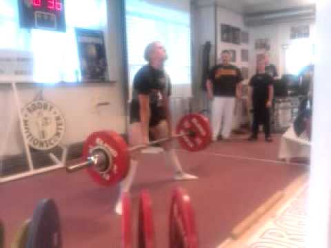 193 kg 2nd attempt deadlift - new Danish record at SM 2010