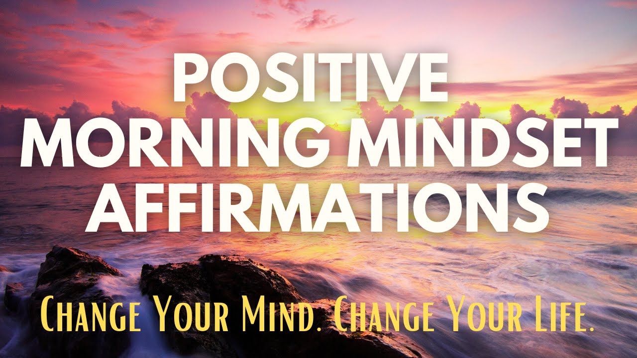 POSITIVE MINDSET Morning Affirmations ✨ Start Your Day the Right Way ✨ (affirmations said twice)