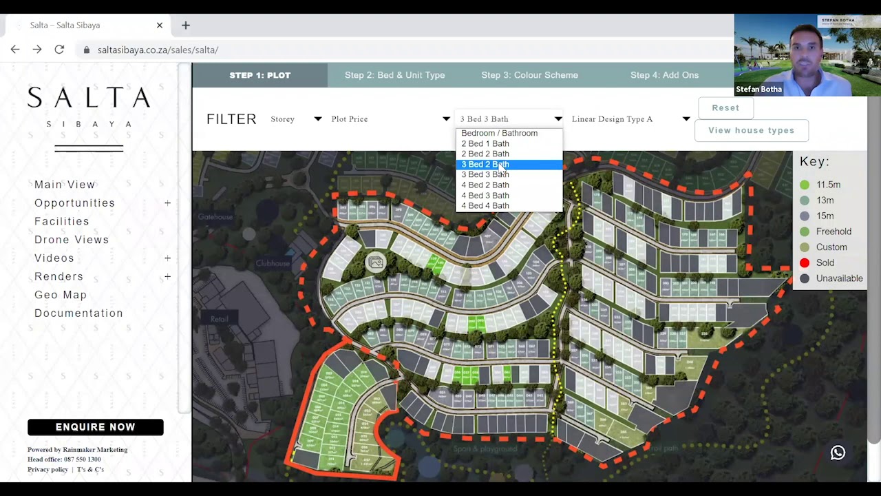 Salta Estate Webinar Insight: Interactive Map