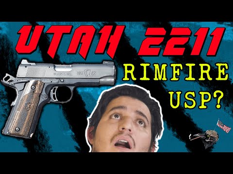 UTAH 2211: Browning Arms Rimfire Race Gun: 1911-22 Black Label REVIEW #trump #usa #shooting #guns