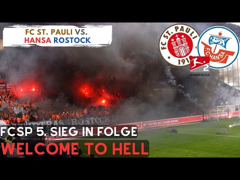 WELCOME TO HELL!!! HASS / GEWALT / HÖLLE!!! / FC ST. PAULI VS. HANSA ROSTOCK / FANPRIMUS STADIONVLOG