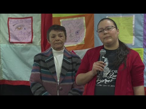 Moments from day 1 of the National Inquiry hearings in Saskatoon | APTN News