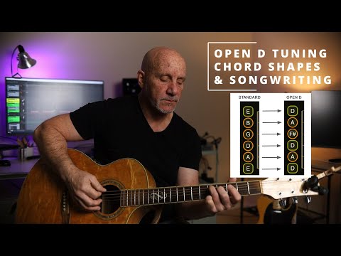 Open D Tuning - Chord Shapes and Inspiration for Songwriting