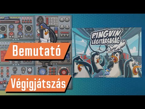 Pingvin légitársaság | Végigjátszás | Játékszabály - PumiGame