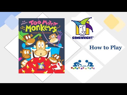 Games for Kids | Too Many Monkeys by Gamewright | How to Play