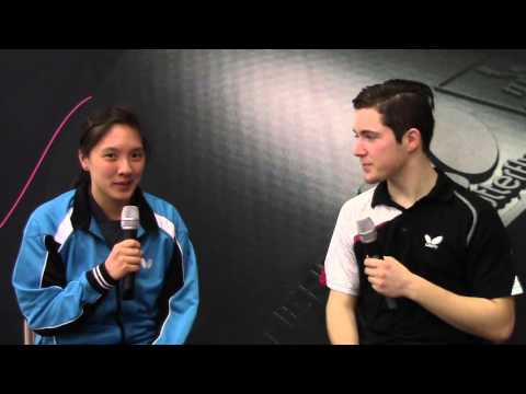 2016 Butterfly Arnold Table Tennis Challenge Mishel Levinski Interview