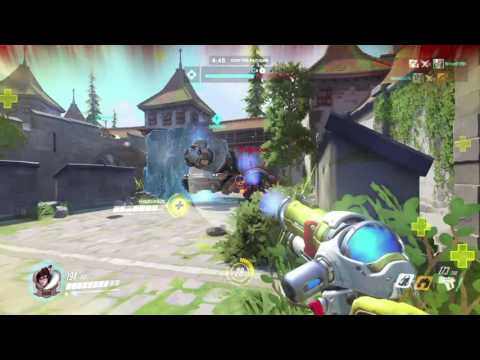 Overwatch Eichenwald PREMIERE gameplay pt2 - New Map, RETURN To Mei!