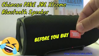 Chinese FAKE JBL Xtreme Bluetooth Speaker - Before you buy!!!