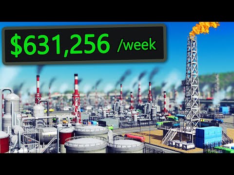 I Made $631,000 a WEEK Exploiting Oil in Cities Skylines