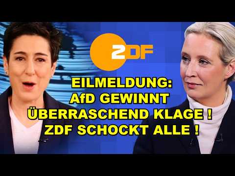 BREAKING: AfD WINS LAWSUIT! ZDF SHOCKS EVERYONE!