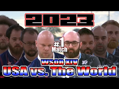 Bowling 2023 WSOB XIV USA vs. The World MOMENT - GAME 1