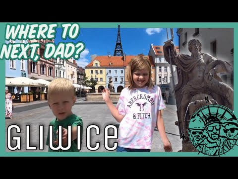 🧭 Walk through Gliwice, Poland | Odwiedzamy nasze Gliwice, Rynek, Radiostacja, Diabełki