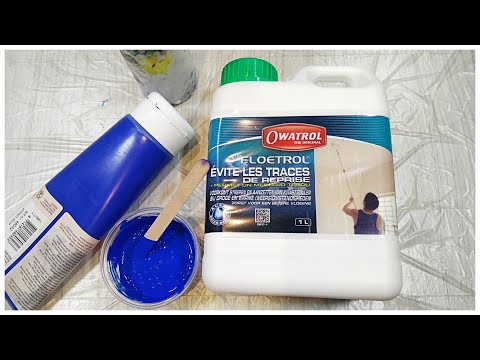 Acrylic Pouring: Easy Floetrol recipe as Pouring medium for paint mixing in Fluid-Art