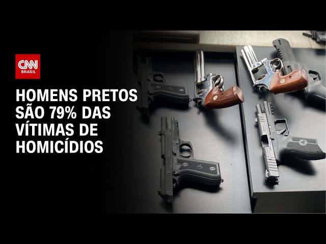Homens pretos são 79% das vítimas de homicídios | LIVE CNN