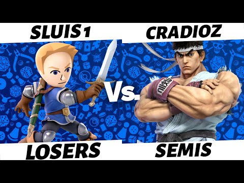 Blue Showdown #8 | Losers Semis | SLuis1 (Swordfighter) Vs. TSC | Cradioz (Ryu) | SSBU TEMUCO