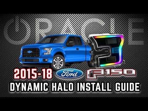 ORACLE 2015-18 Ford F-150 Dynamic ColorSHIFT Halo Install DIY