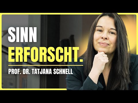 Sinnforschung im Fokus: Prof. Dr. Tatjana Schnell im SinnTalk