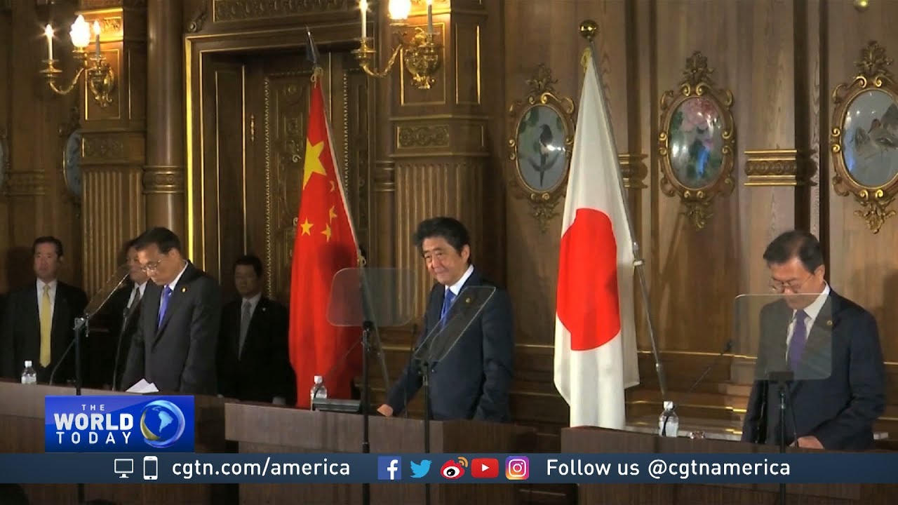 Leaders of China, Japan, and South Korea hold trilateral talks in Tokyo