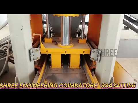 FLYASH 12 BRICK MACHINE