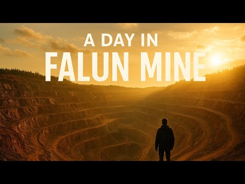 A day in Falun Mine-Sweden