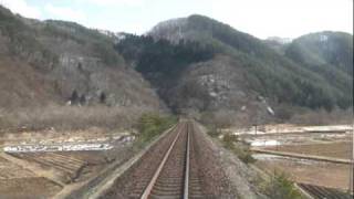 preview picture of video '三陸鉄道 北リアス線 【前面展望 11】 摂待⇒田老'