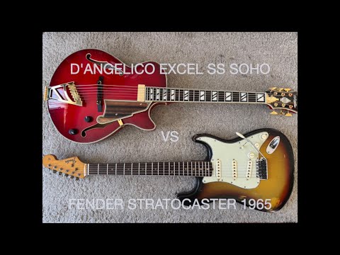In a Sentimental Mood - D'Angelico SS Soho vs Fender Stratocaster 1965