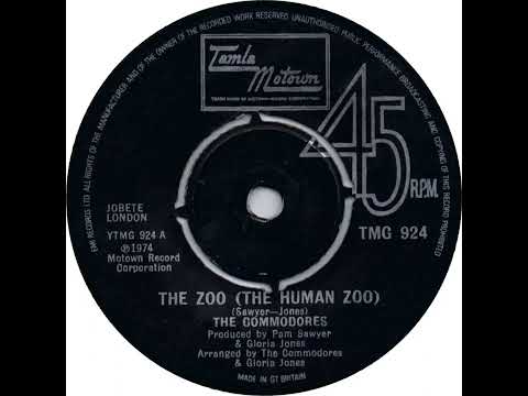 UK New Entry 1974 (262) Commodores - The Zoo (The Human Zoo)