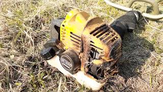 【草刈り機・燃える】MARUYAMAさん申し訳ありません。燃やしてしまいました