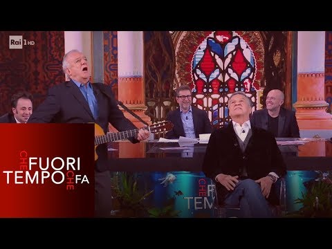 Cochi e Renato: "Come porti i capelli bella bionda" - Che fuori tempo che fa 14/01/2019