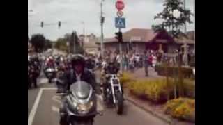 preview picture of video 'Harley felvonulás 2012 június 9 Alsóörs 1/2'
