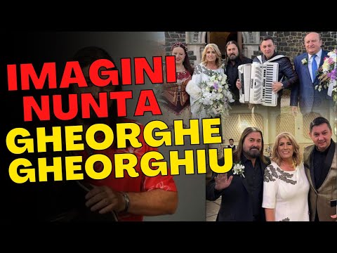 Imagini superbe de la nunta lui Gheorghe Gheorghiu din America.  Maria Dragomiroiu a fost nașa